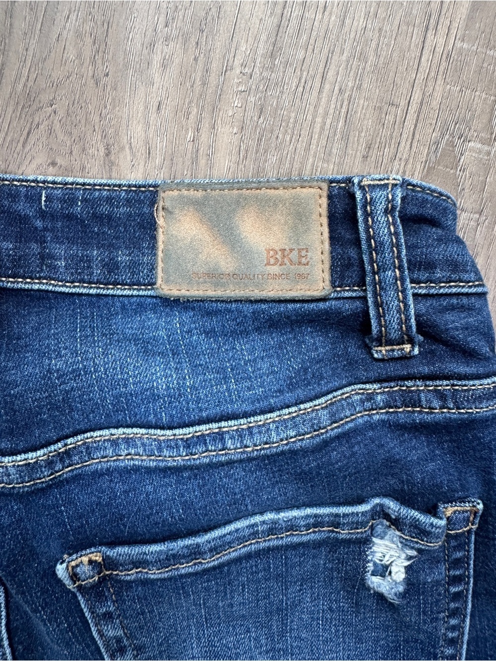 BKE Billie Slim Fit High Rise Ankle Skinny Jeans Sz 25 - Picture 13 of 13